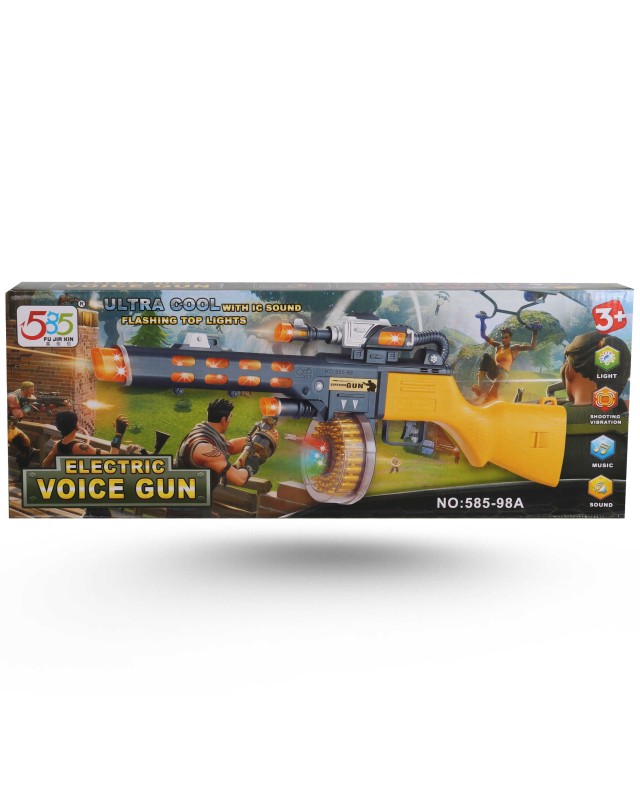 PISTOLET LUMINEUX VOICE GUN