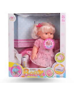 COFFRET POUPEE + ACC BABY GIMI