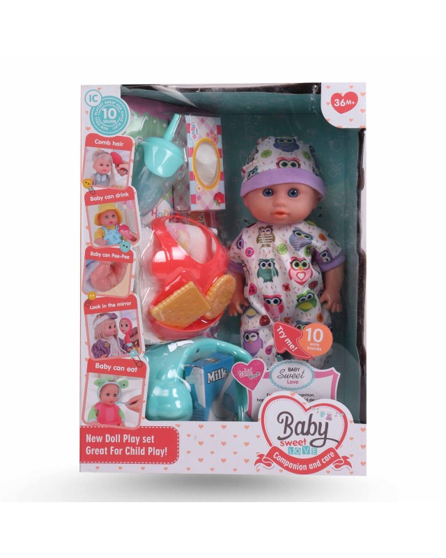 COFFRET POUPÉE + ACCESSOIRES