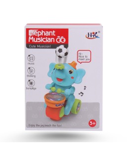 JEU BATTEUR ÉLÉPHANT MUSICAL