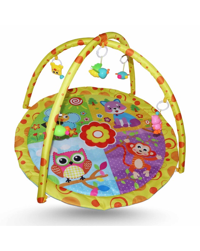 TAPIS D'EVEIL ROND AVEC MOTIF