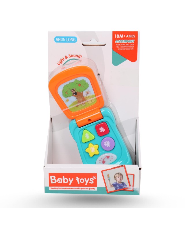 TELEPHONE MUSICAL + IMAGE BABY TOYS
