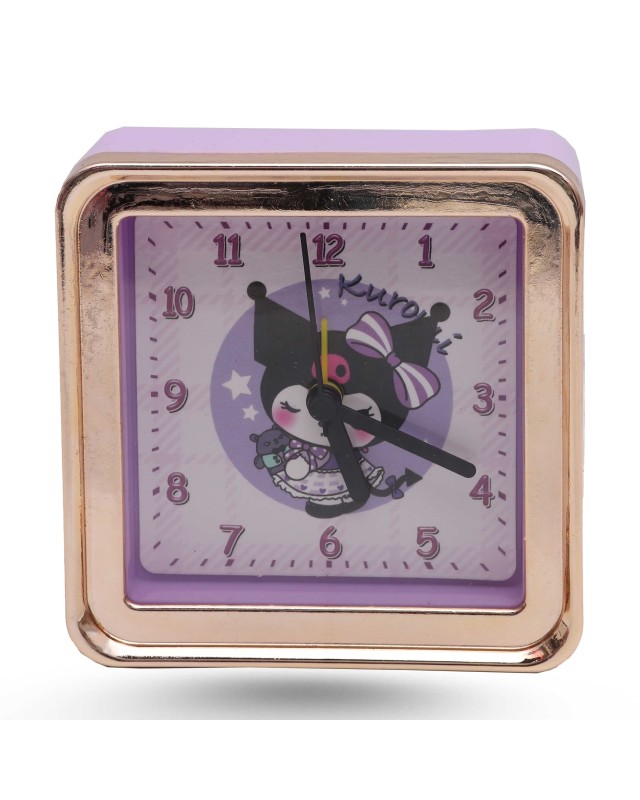 MONTRE CLOCK CARRE DISNEY - KUROMI