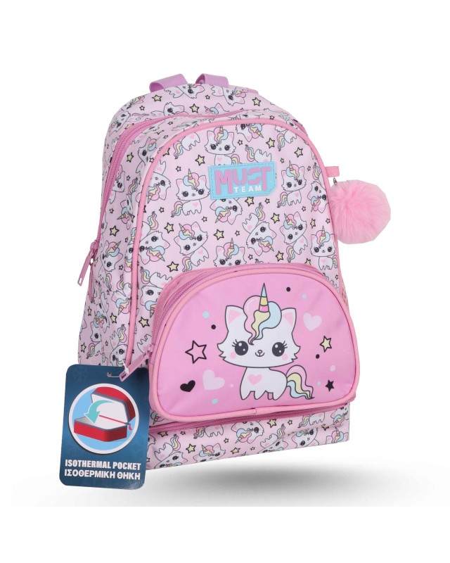 SAC A DOS ENFANT + PORTE GOUTER - MUST TEAM - CAT