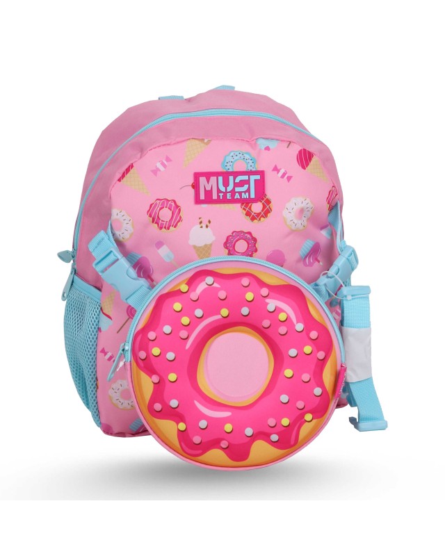 SAC A DOS ENFANT + SAC ÉPAULE - MUST TEAM - DONUTS