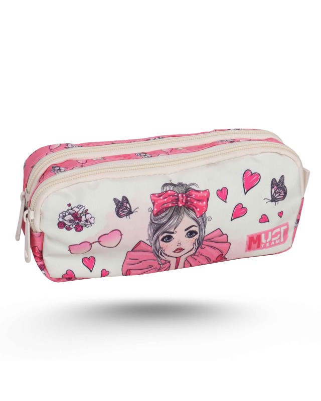 TROUSSE 2 POCHES - MUST TEAM - PRETTY GIRL