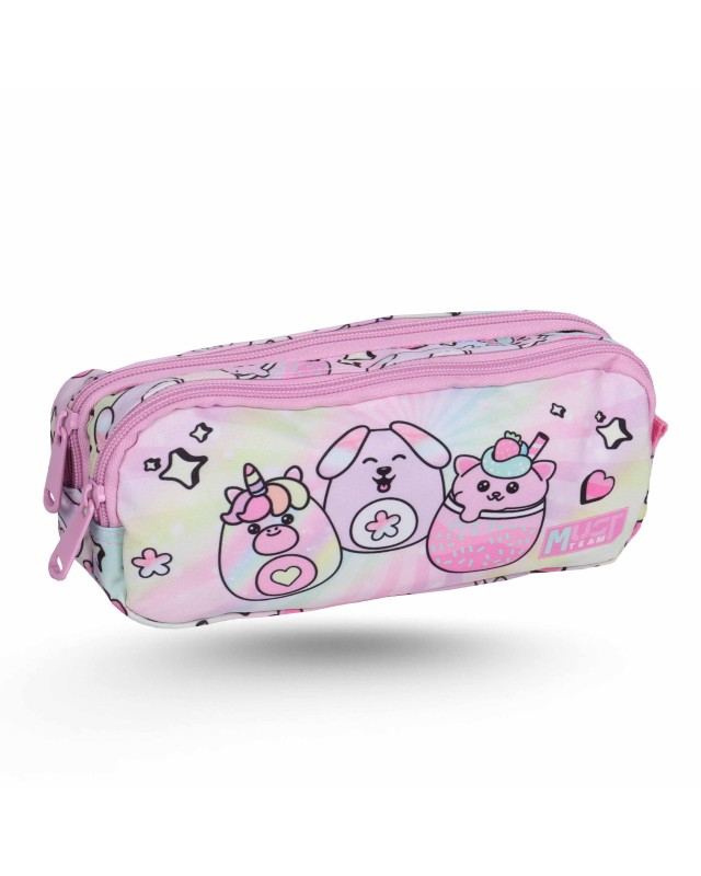 TROUSSE 2 POCHES - MUST TEAM - SQUISHCUTIES