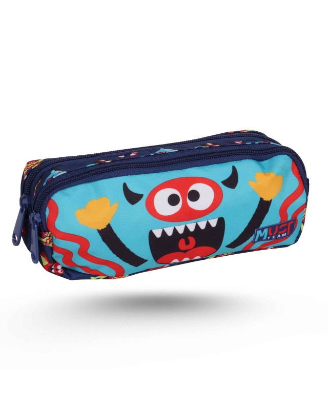 TROUSSE 2 POCHES - MUST TEAM - LITTLE MONSTER