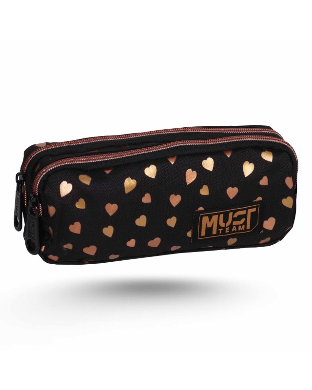 TROUSSE 2 POCHES - MUST TEAM - HEARTS