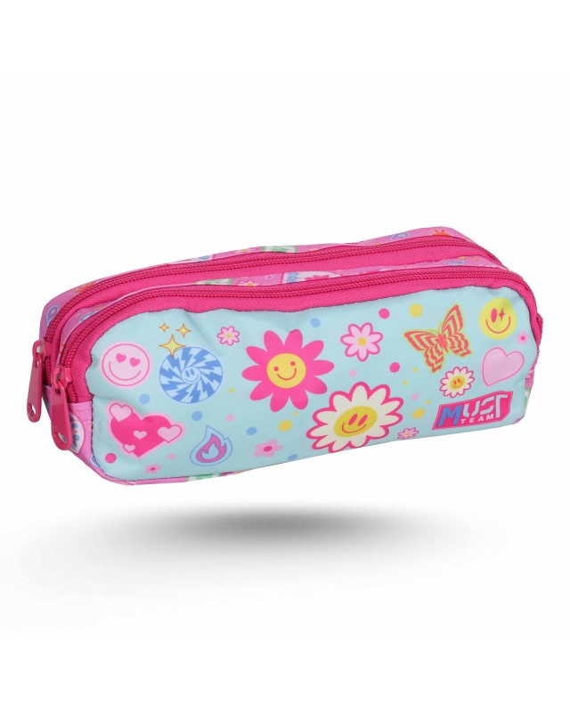 TROUSSE 2 POCHES - MUST TEAM - GOOD VIBES