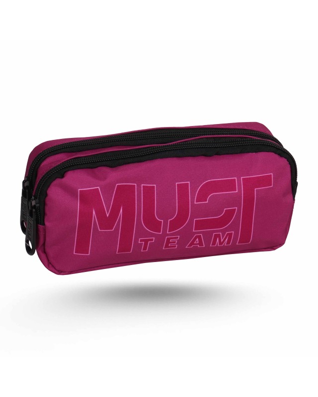 TROUSSE 2 POCHES - MUST TEAM - LOGO VIOLET