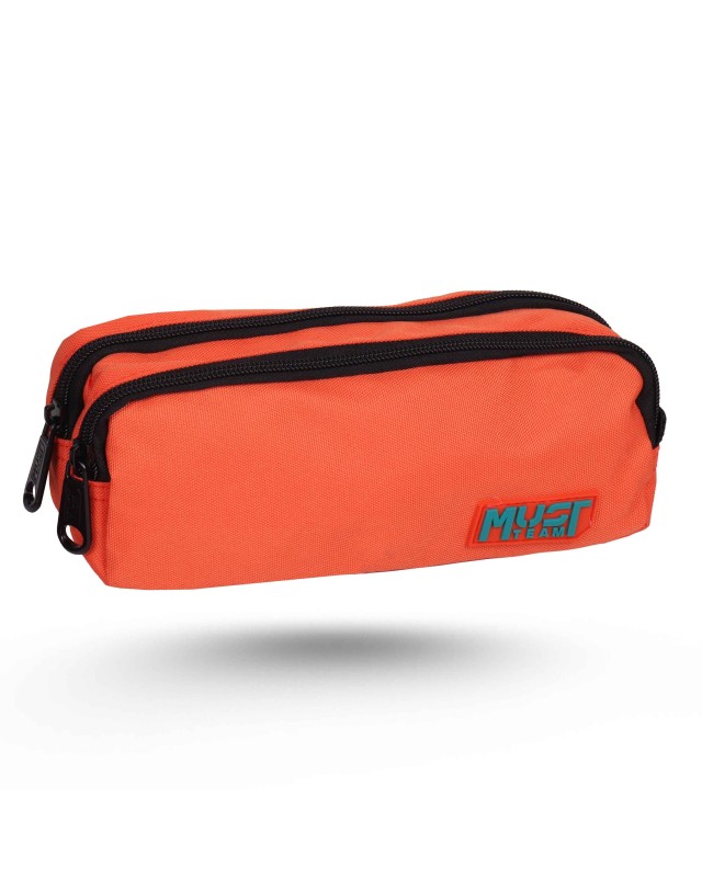 TROUSSE 2 POCHES UNI - MUST TEAM - ORANGE