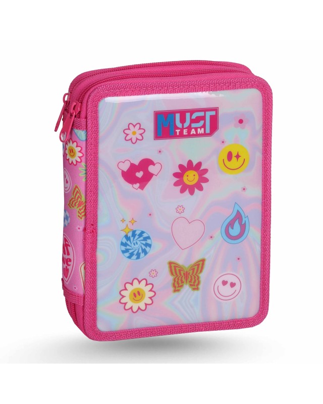 TROUSSE PLAT 2 POCHES - MUST TEAM - GOOD VIBES