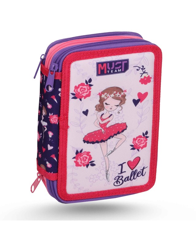 TROUSSE PLAT 3 POCHES - MUST TEAM - I ♥ BALLET