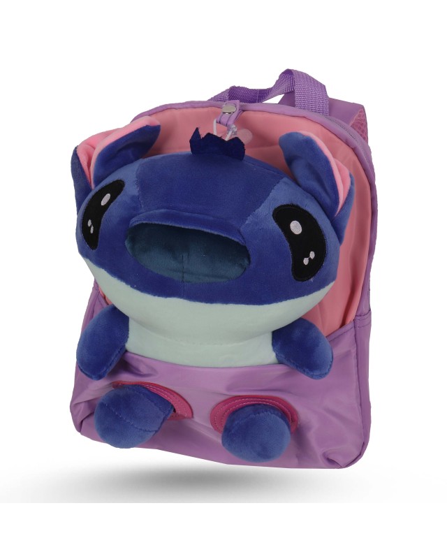 SAC A DOS PELLUCHE STITCH