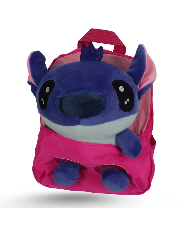 SAC A DOS PELLUCHE STITCH