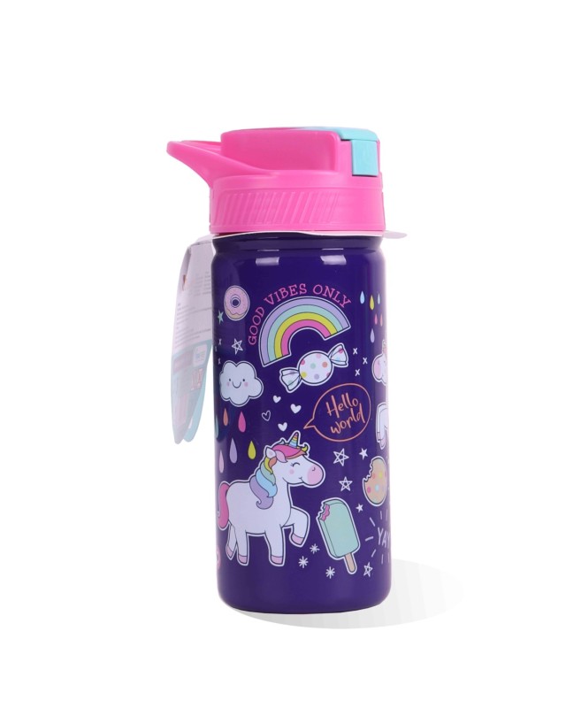 BOUTEILLE D'EAU 500ML METAL MOTIF MUST