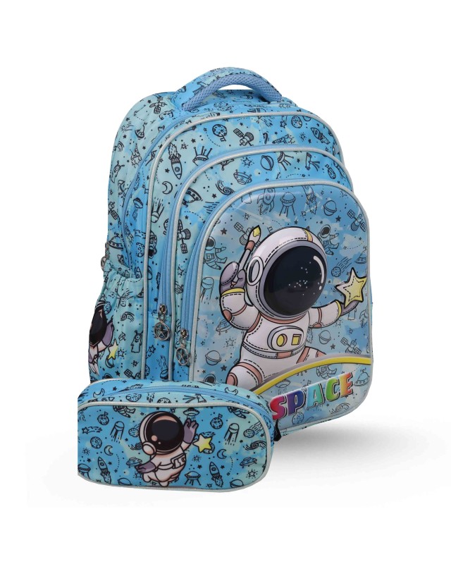 SAC A DOS 4 POCHES + TROUSSE ROBUSTA - SPACE