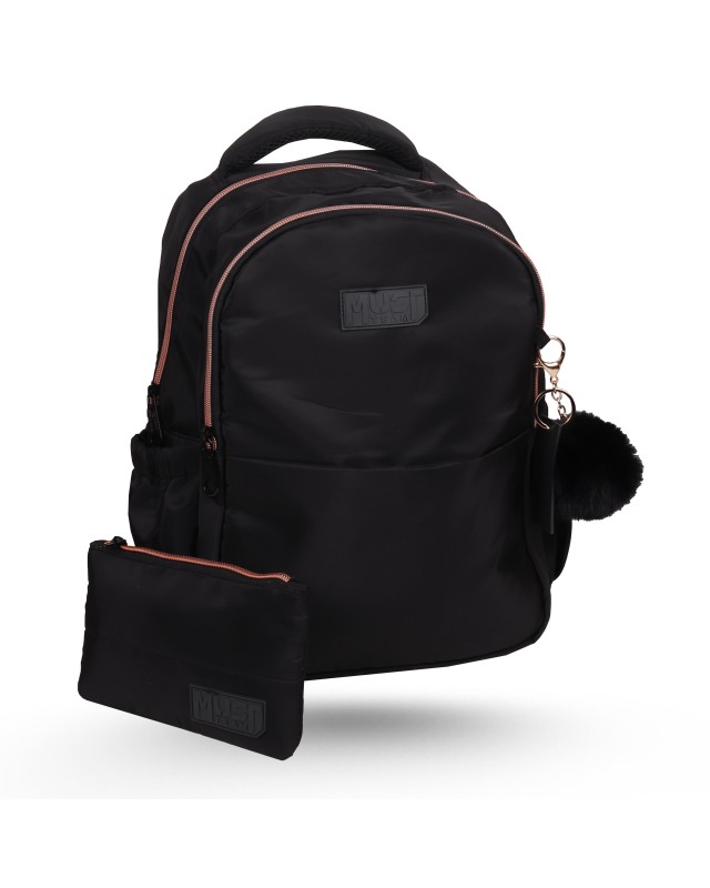 SAC A DOS MUST TEAM MINI + TROUSSE NOIR