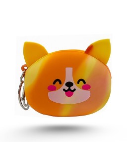 PORTE MONNAIE SILICONE MUST - CAT/DOG