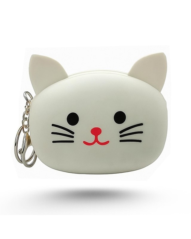 PORTE MONNAIE SILICONE MUST - CAT/DOG