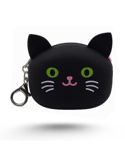PORTE MONNAIE SILICONE MUST - CAT/DOG