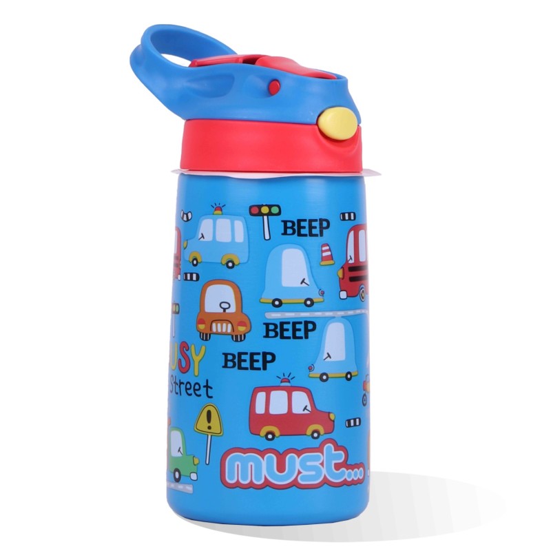 BOUTEILLE D'EAU 400ML METAL MUST MOTIF