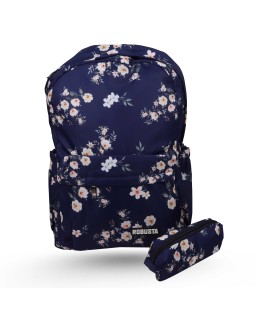 SAC A DOS + TROUSSE - ROBUSTA - BLEU MARINE