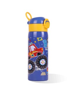 BOUTEILLE D'EAU 500ML METAL MOTIF MUST