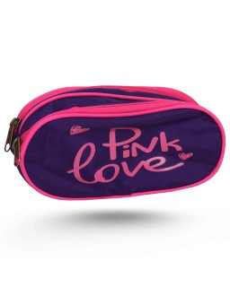 TROUSSE 2 POCHES - SMART BAG - PINK LOVE