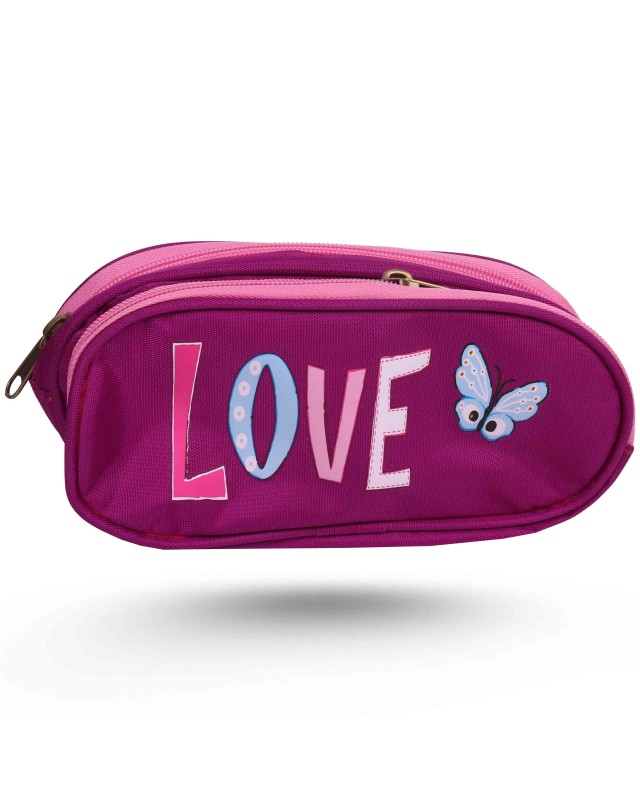 TROUSSE 2 POCHES - SMART BAG - LOVE