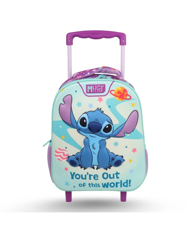 SAC A DOS ENFANT TROLLEY - MUST TEAM DISNEY - STITCH