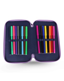 TROUSSE PLAT 3 POCHES - MUST TEAM DISNEY - FROZEN BLEU