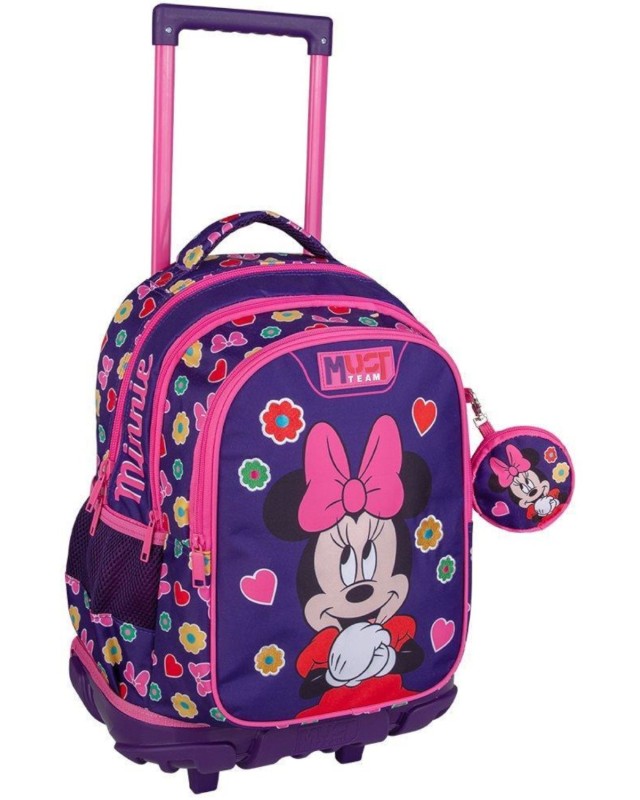 SAC A DOS TROLLEY - MUST TEAM DISNEY - MINNIE VIOLET