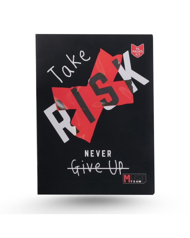 CAHIER PIQURE 5*5 96P A4 MUST TEAM