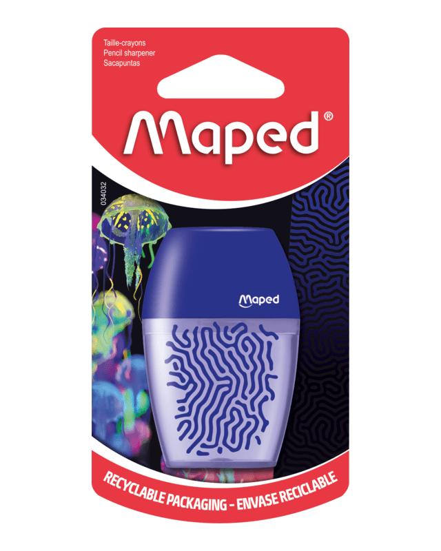 TAILLE CRAYON 1 TROU SHAKER DEEPSEA MAPED