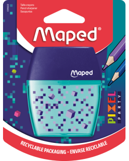 TAILLE CRAYON 2 TROU PIXEL PARTY MAPED
